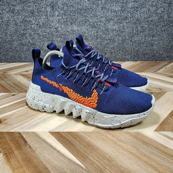 Nike Other - Size‎ 8.5 - Nike Space Hippie 01 Midnight Navy Magma Orange Running Shoes